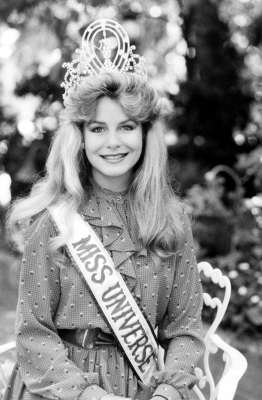 Lorraine Downes (New Zealand) - Miss Universe 1983. Photo 